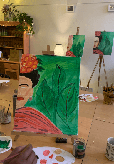 'Viva La Frida' Paint and Sip Class