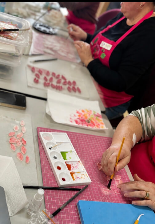 Wafer Paper Peony Flower Workshop
