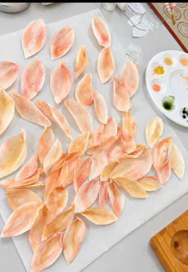 Wafer Paper Peony Flower Workshop