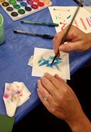 Watercolour Christmas Card Painting Class for Beginners