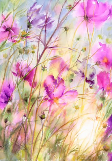 Watercolour Class for Intermediate Learners