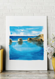 Watercolour Coastal Landscape Workshop