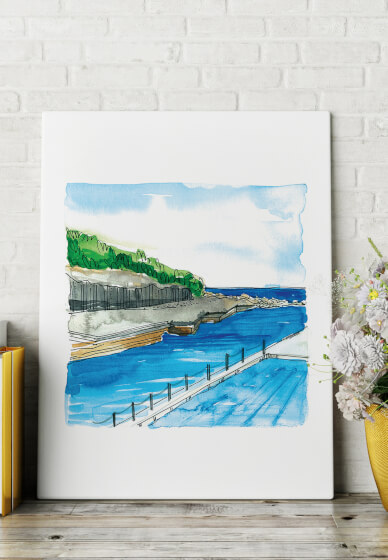 Watercolour Coastal Landscape Workshop