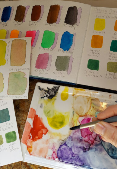 Watercolour Colour Theory Workshop