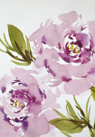 Watercolour Floral Painting Class