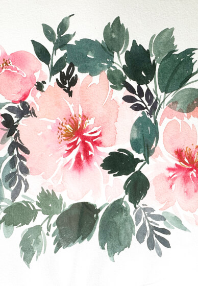 Watercolour Floral Painting Class
