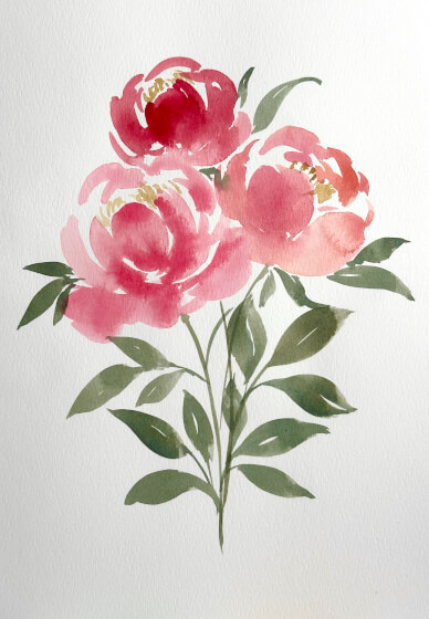 Watercolour Floral Painting Class