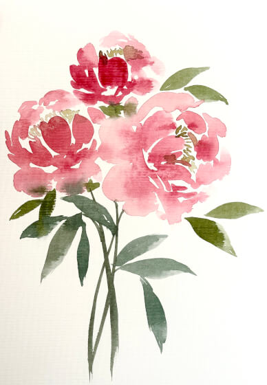 Watercolour Floral Painting Class