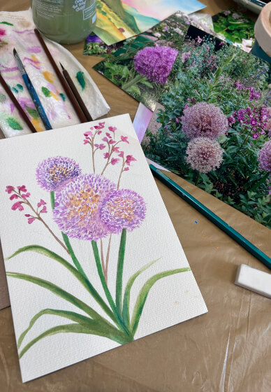 Watercolour Flower Painting Workshop