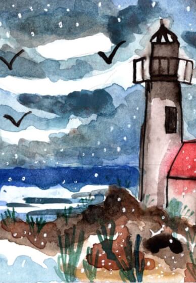 Watercolour for Beginners Workshop: Ocean Inspired Art