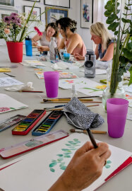 Watercolour Minis: Botanical Stamps Workshop