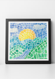 Watercolour Mosaic Workshop