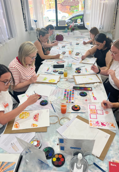Watercolour Mosaic Workshop