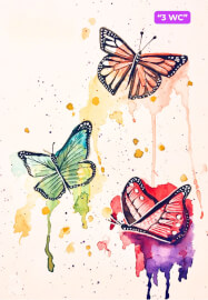 Watercolour Paint and Sip Class