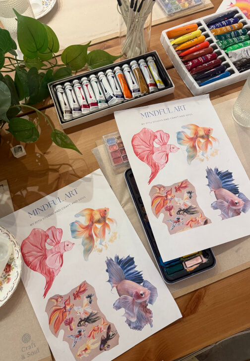 Watercolour Painting Class