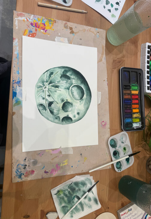 Watercolour Painting Class