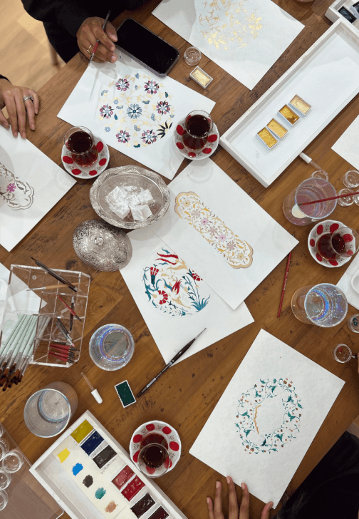 Watercolour Painting Class: Traditional Floral Motifs