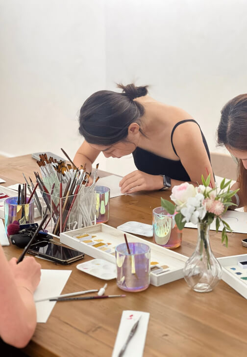 Watercolour Painting Class: Traditional Floral Motifs