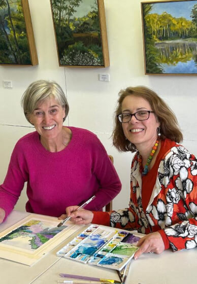 Watercolour Painting Class: Yarra River Landscape