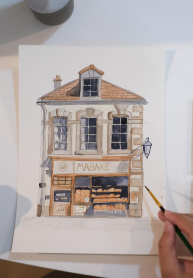 Watercolour Painting Workshop: City Corners