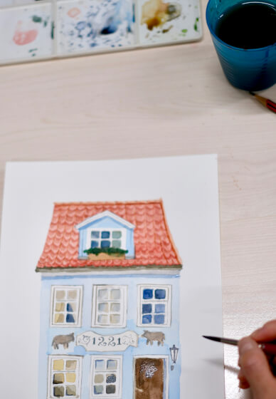 Watercolour Painting Workshop: City Corners