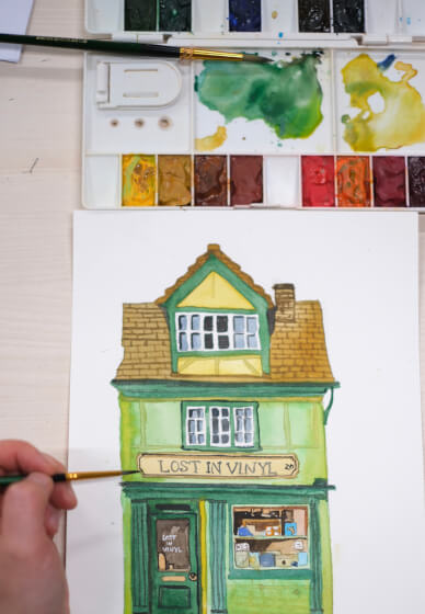 Watercolour Painting Workshop: City Corners