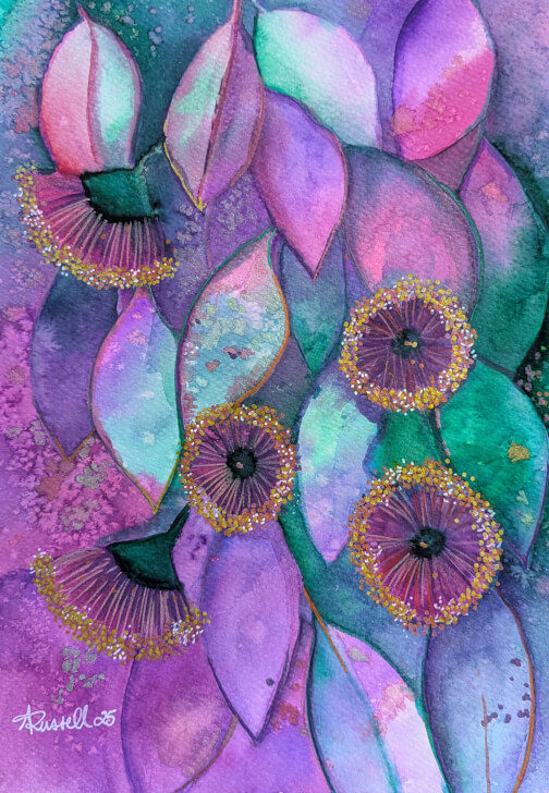Watercolour Painting Workshop: Gum Blossoms
