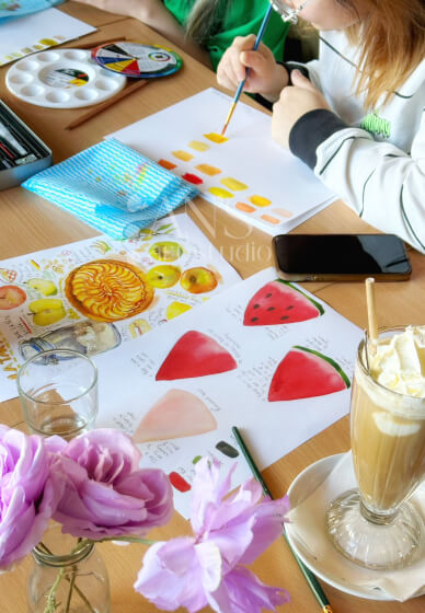 Watercolour Painting Workshop: The Four Seasons