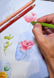 Watercolour Pencil Technique Workshop