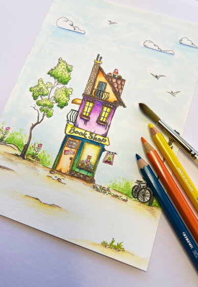 Watercolour Pencil Technique Workshop