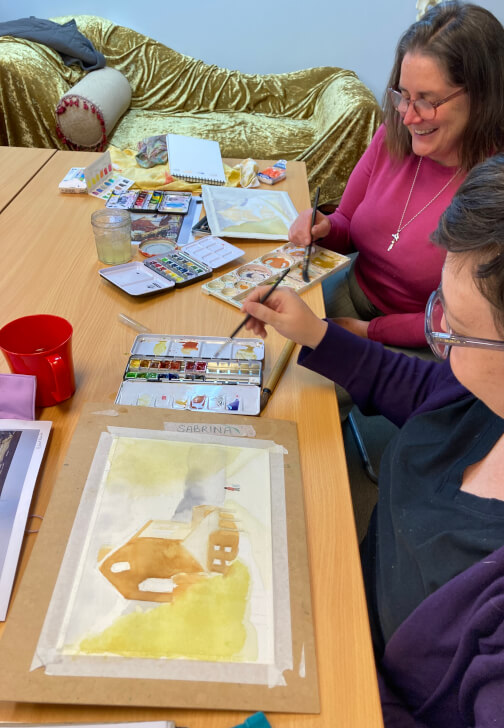 Watercolour Portrait Basics Class