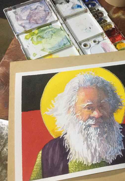 Watercolour Portrait Basics Class