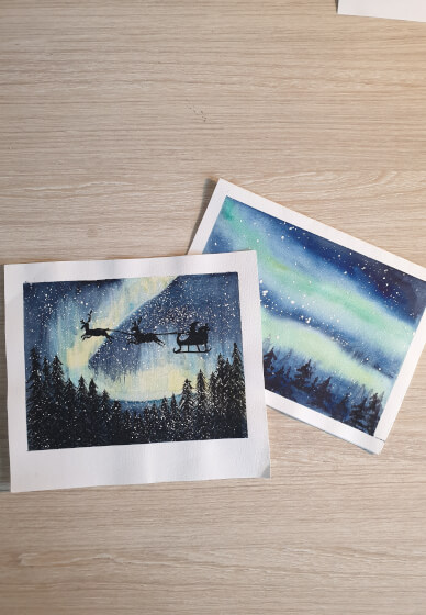 Watercolour Wonderland: Christmas Watercolour Workshop