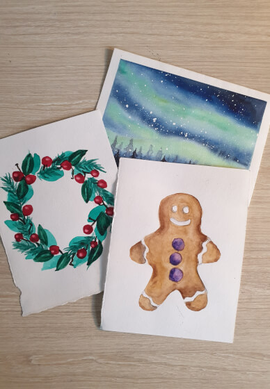 Watercolour Wonderland: Christmas Watercolour Workshop