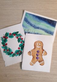 Watercolour Wonderland: Christmas Watercolour Workshop