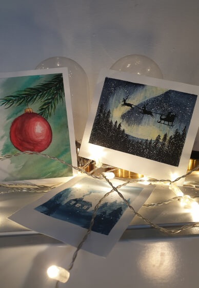 Watercolour Wonderland: Christmas Watercolour Workshop