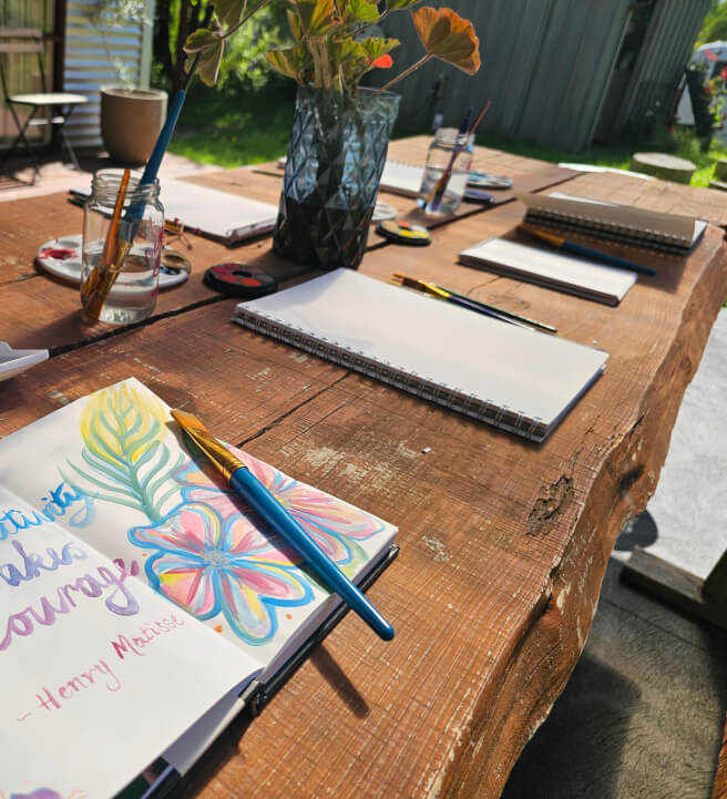 Watercolour Workshop Paint and Sip