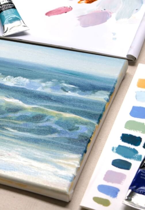 Waves of Light: Oil Painting Workshop for Beginners