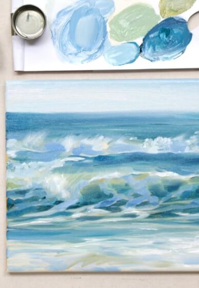 Waves of Light: Oil Painting Workshop for Beginners
