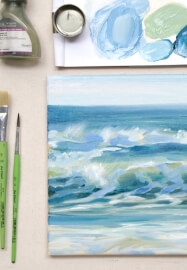 Waves of Light: Oil Painting Workshop for Beginners
