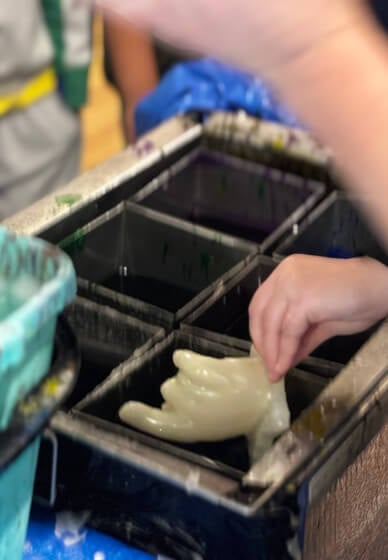 Wax Hands Workshop