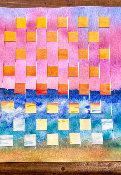 Weave a Watercolour Class