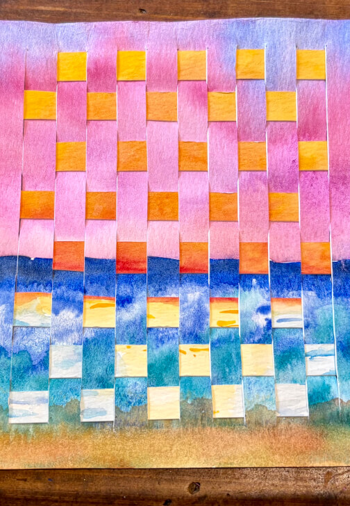 Weave a Watercolour Class