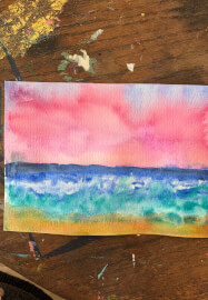 Weave a Watercolour Class