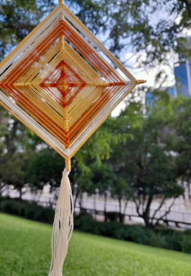 Weaving Stars Craft Workshop at Brisbane City Square Library