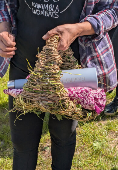 Weaving with Weeds Outdoor Workshop