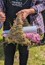 Weaving with Weeds Outdoor Workshop