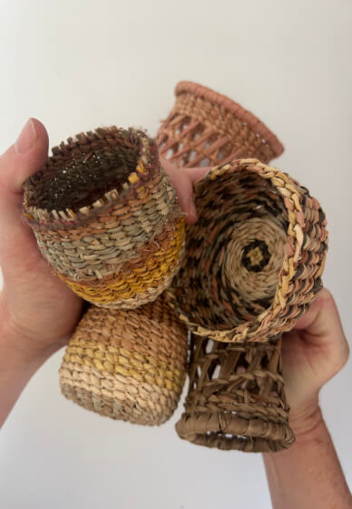 Weaving Workshop: Create Patterned Baskets