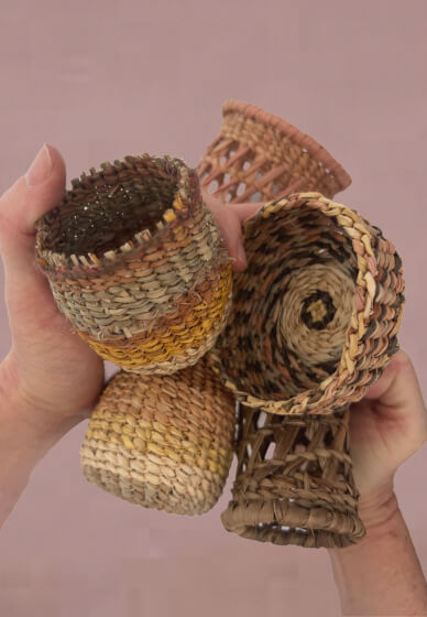 Weaving Workshop: Create Patterned Baskets