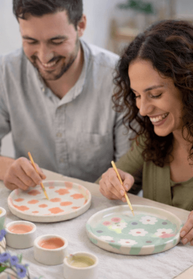 Weekday Pottery Painting Workshop in Perth